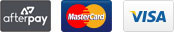 We accept PayPal, Mastercard and VISA Payments